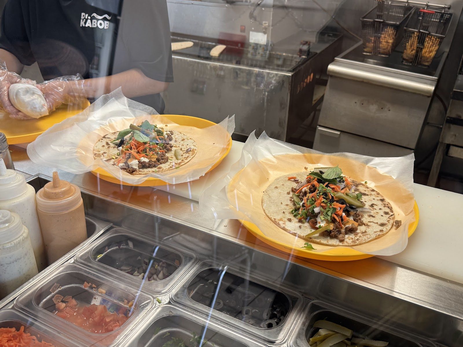 Wraps on the line